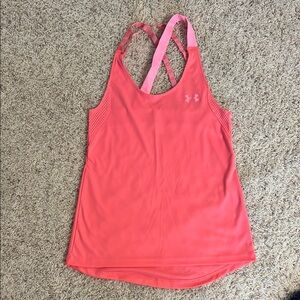 Under Armour Pink Tank Top Relaxed Fit